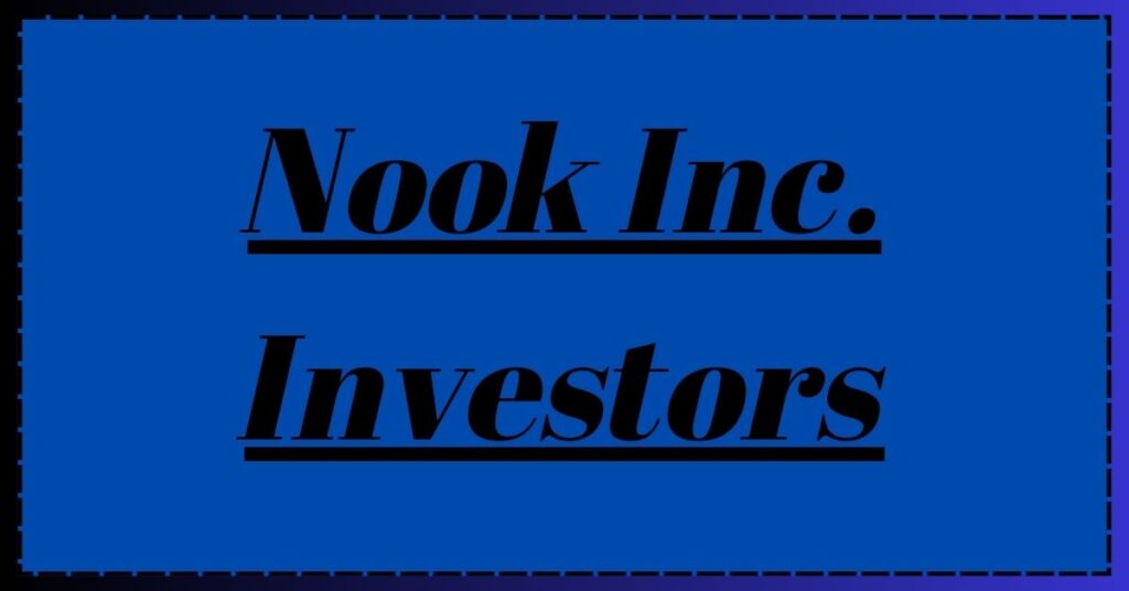 Nook Inc. Investors