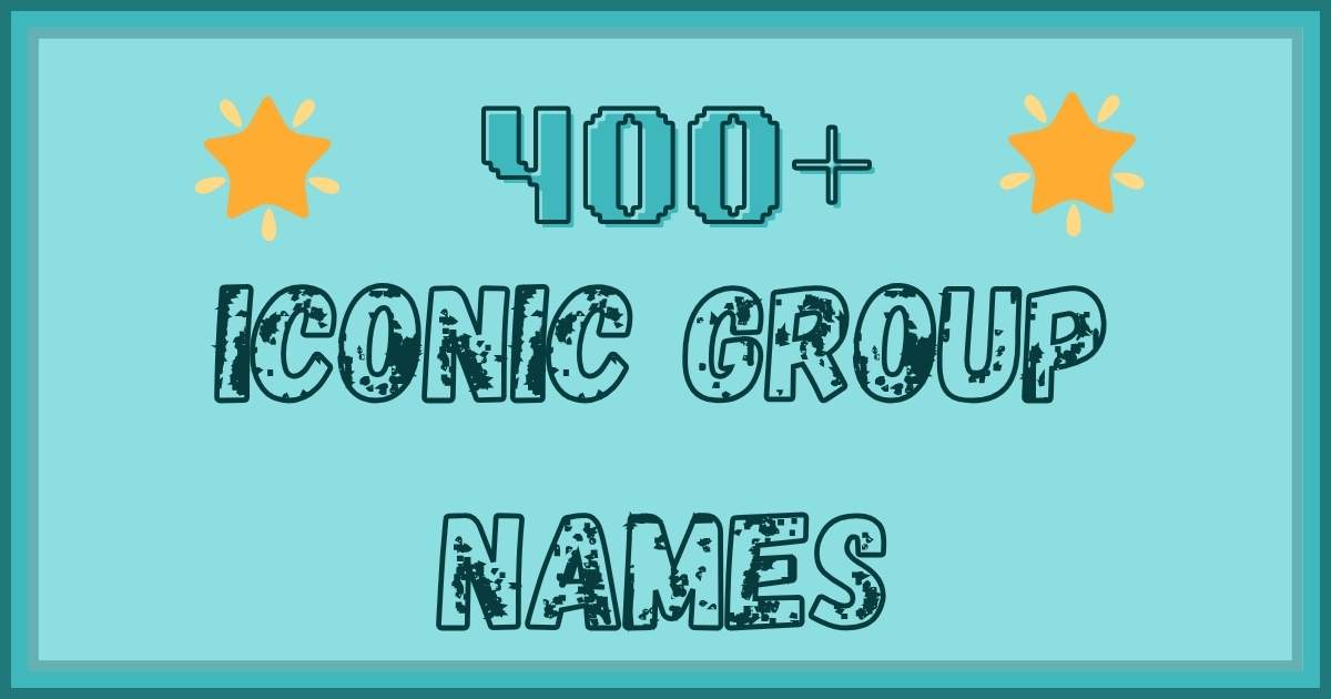 Iconic Group Names