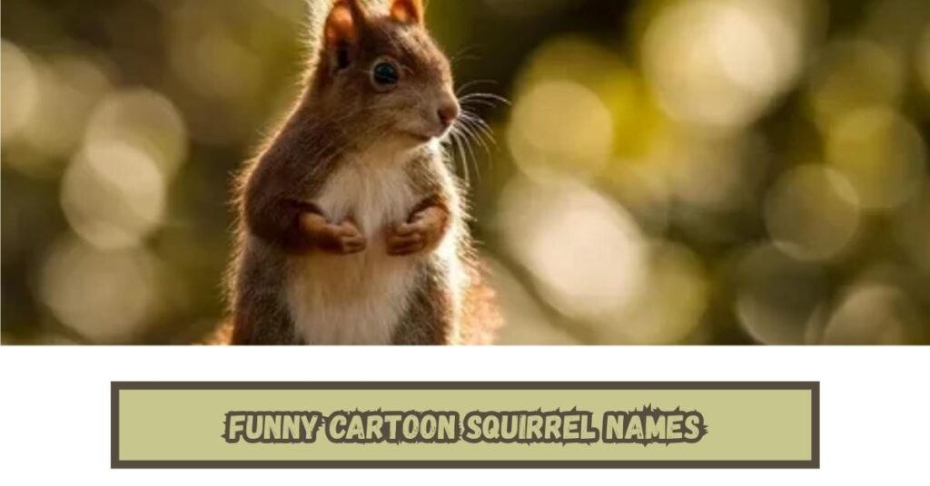 Funny Cartoon Squirrel Names